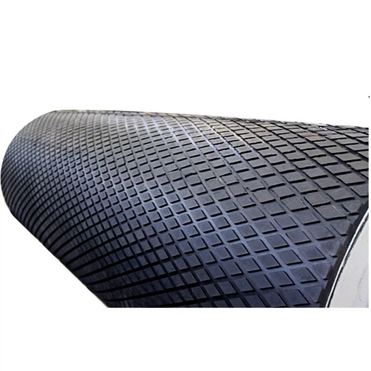 small diamond rubber lagging