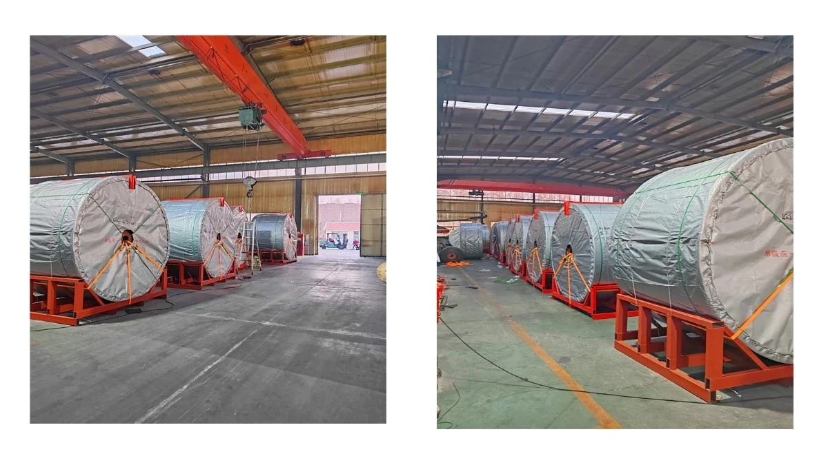 Conveyor belt packing Conveyor belt packing
