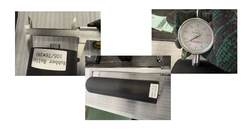 rubber lagged roller inspection process rubber lagged roller inspection process