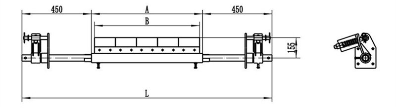 Ceramic belt cleaner drawing Ceramic belt cleaner drawing